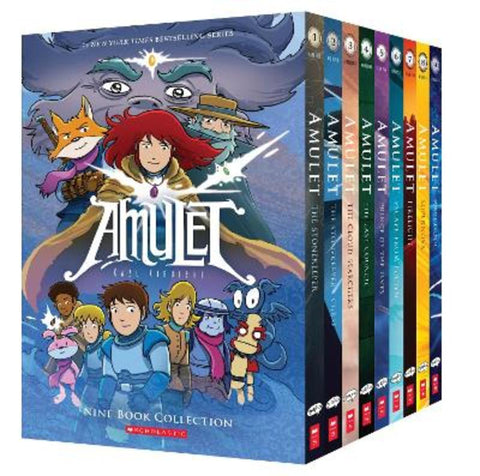 Amulet: Nine Book Collection by Kazu Kibuishi - 9781761521850