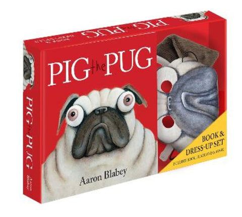 Pig the Pug: Book and Dress-Up Set by Aaron Blabey - 9781761527456