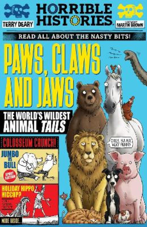 Paws, Claws and Jaws (Horrible Histories) from Terry Deary - Harry Hartog gift idea