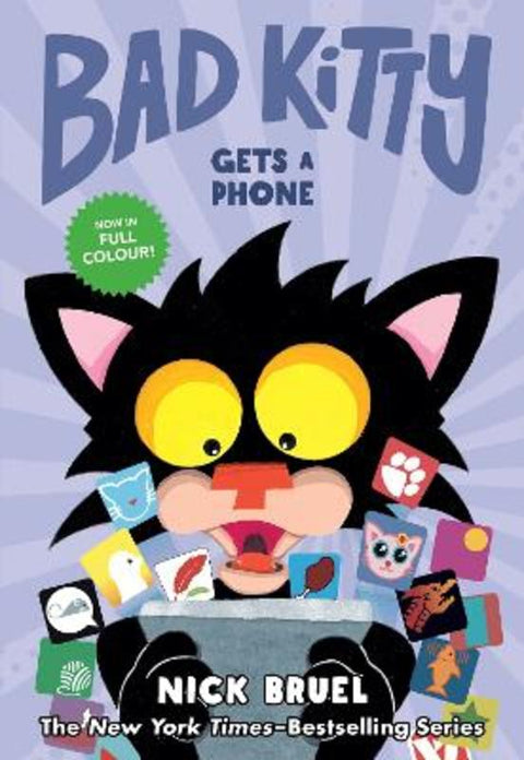Bad Kitty Gets a Phone (Bad Kitty: The Graphic Novel #1) by Nick Bruel - 9781761642203