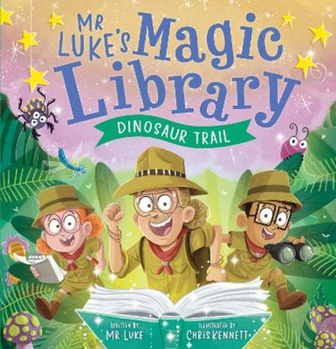 Dinosaur Trail (Mr Luke's Magic Library #2) by Luke Springer - 9781761642715