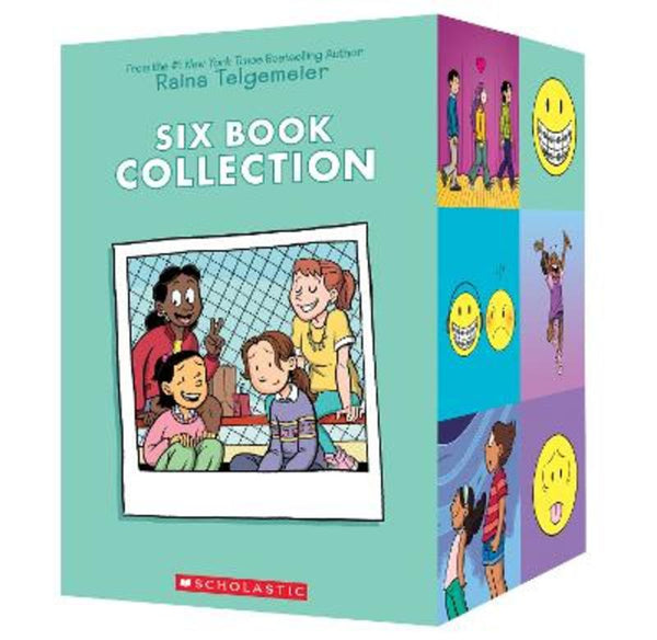 Raina Telgemeier: Six Book Collection by Raina Telgemeier | Harry