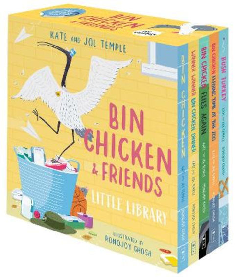 Bin Chicken and Friends Little 5-Book Library by Jol Temple - 9781761648137