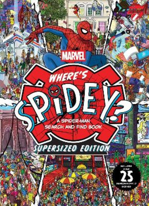 Where's Spidey? A Spider-Man Search and Find Book: Supersized Edition (Marvel) - 9781761648250