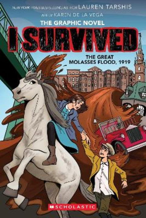 I Survived the Great Molasses Flood, 1919 (The Graphic Novel) by Lauren Tarshis - 9781761648359