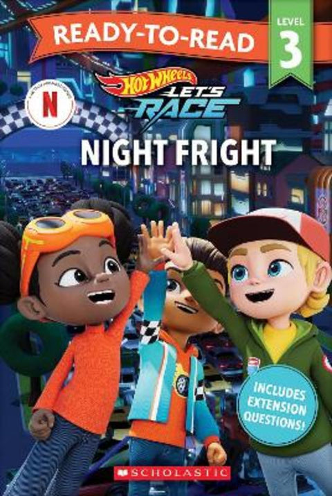 Hot Wheels: Night Fright - Ready-to-Read Level 3 (Mattel) - 9781761648595