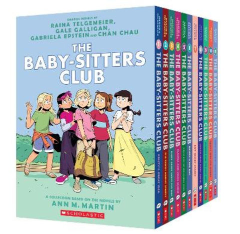 Baby-Sitters Club Graphix 11-Book Boxed Set by Ann Martin - 9781761649509