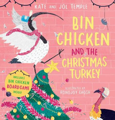 Bin Chicken and the Christmas Turkey (With Board Game) by Jol Temple - 9781761721441