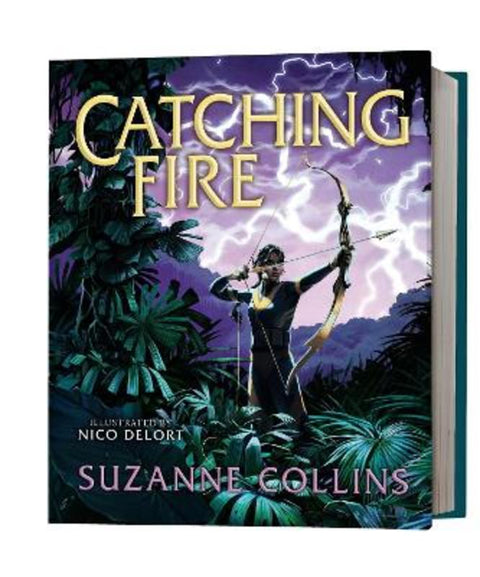 Catching Fire (The Hunger Games #2: Illustrated Edition) by Suzanne Collins - 9781761721779