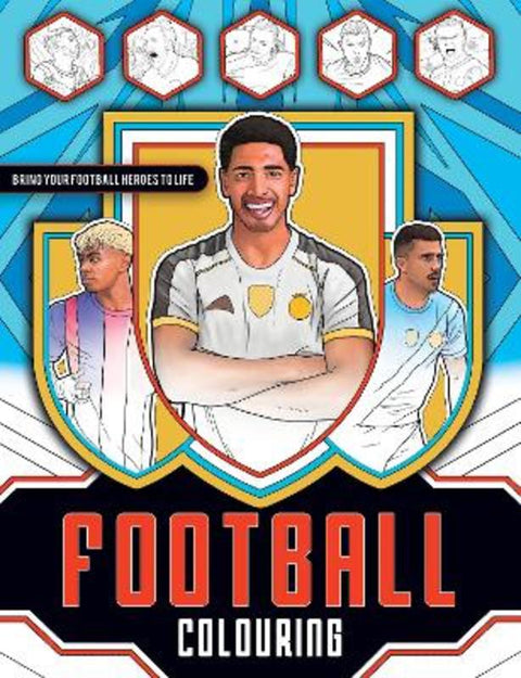 Football Colouring by Mat Edwards - 9781761727016