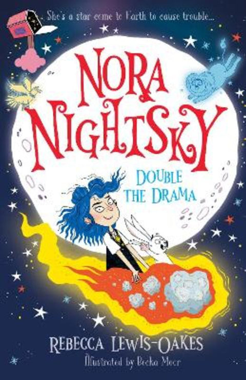 Double The Drama (Nora Nightsky #2) by Rebecca Lewis-Oakes - 9781761816505