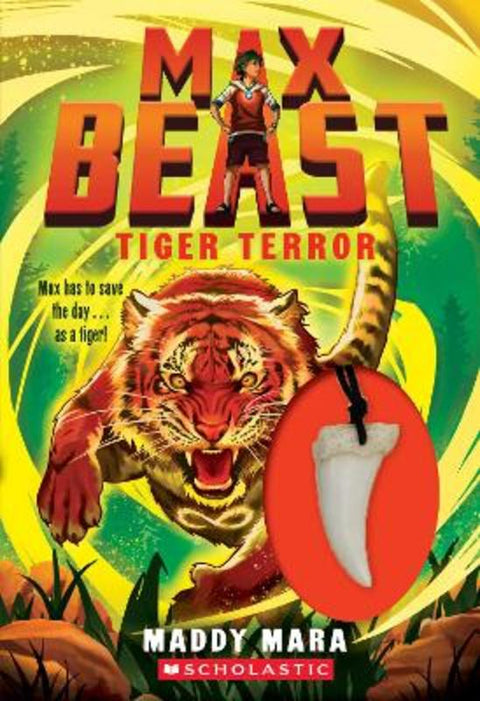 Tiger Terror (Max Beast #2 with Necklace) by Maddy Mara - 9781761818639