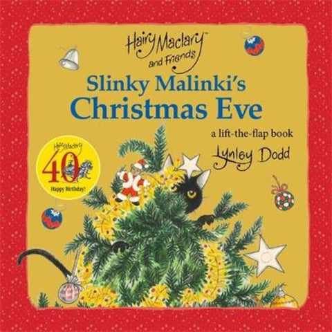 Slinky Malinki's Christmas Eve: A Lift the Flap Book by Lynley Dodd - 9781776957118