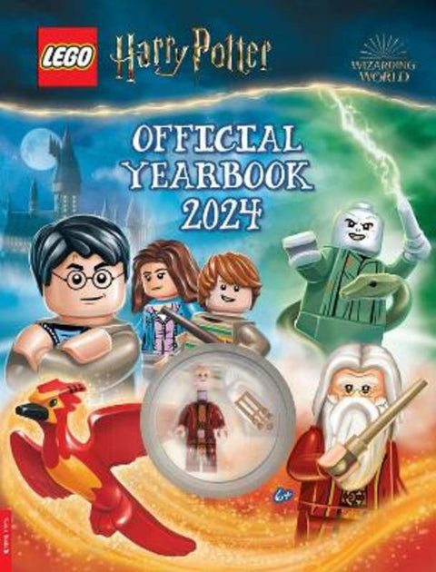 LEGO (R) Harry Potter (TM): Official Yearbook 2024 (with Albus Dumbledore (TM) minifigure) by LEGO (R) - 9781780559490