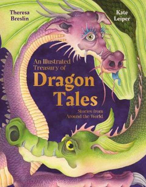 An Illustrated Treasury of Dragon Tales by Theresa Breslin - 9781782509103