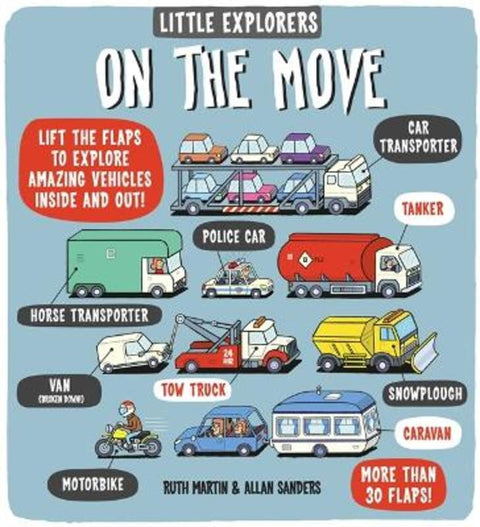 Little Explorers: On the Move by Ruth Martin - 9781783701346