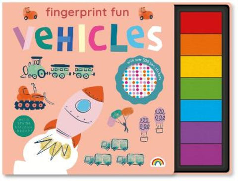 Fingerprint Fun - Vehicles by Philip Dauncey - 9781784684082