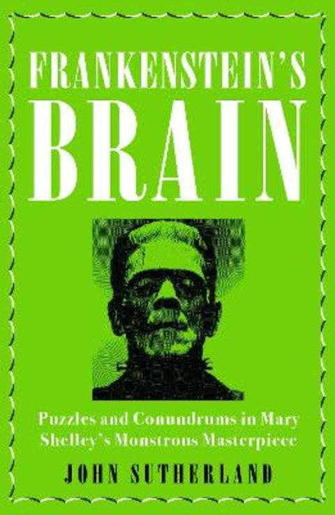 Frankenstein's Brain by Jon Sutherland - 9781785784088