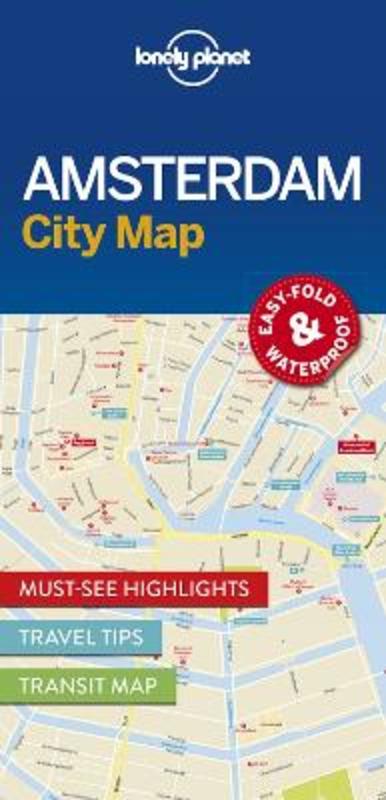 Lonely Planet Amsterdam City Map by Lonely Planet - 9781786574091