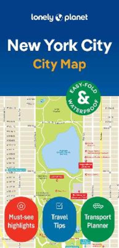 Lonely Planet New York City Map by Lonely Planet - 9781787016026