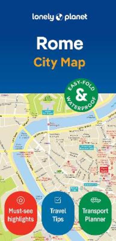 Lonely Planet Rome City Map by Lonely Planet - 9781787016361