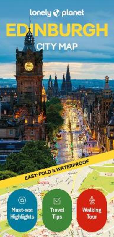 Lonely Planet Edinburgh City Map by Lonely Planet - 9781787018266