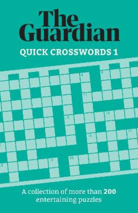 The Guardian Quick Crosswords 1 by The Guardian - 9781787396944