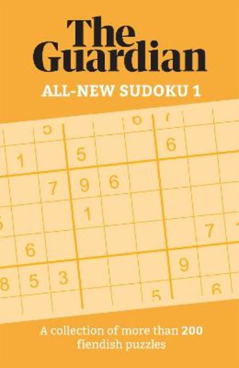 The Guardian All-New Sudoku 1 by The Guardian - 9781787396951