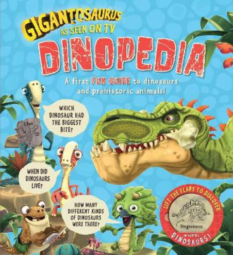 Gigantosaurus - Dinopedia by Cyber Group Studios - 9781787419490