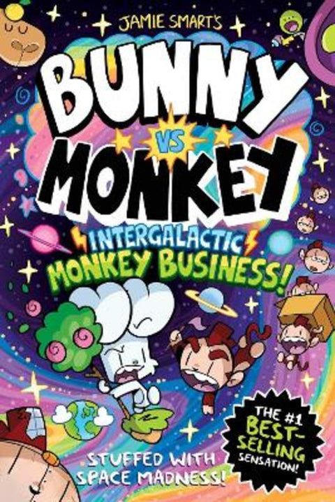 Bunny vs Monkey 11: Intergalactic Monkey Business by Jamie Smart - 9781788454018
