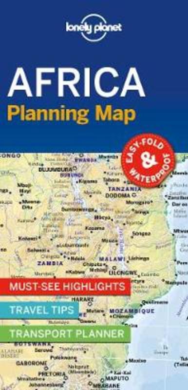 Lonely Planet Africa Planning Map by Lonely Planet - 9781788685894
