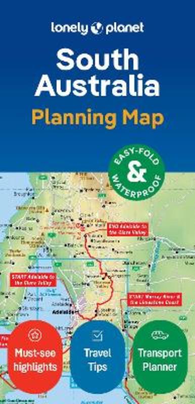 Lonely Planet South Australia Planning Map by Lonely Planet - 9781788688826