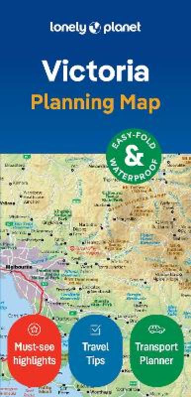 Lonely Planet Victoria Planning Map by Lonely Planet - 9781788688949
