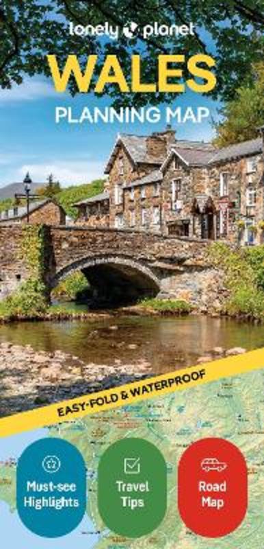 Lonely Planet Wales Planning Map by Lonely Planet - 9781788688987