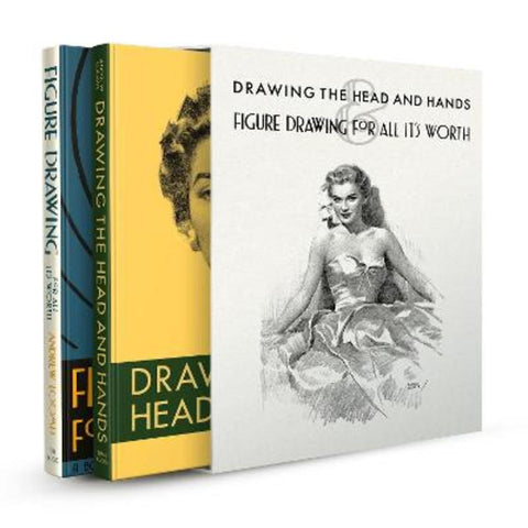 Drawing the Head and Hands & Figure Drawing (Box Set) by Andrew Loomis - 9781789095340