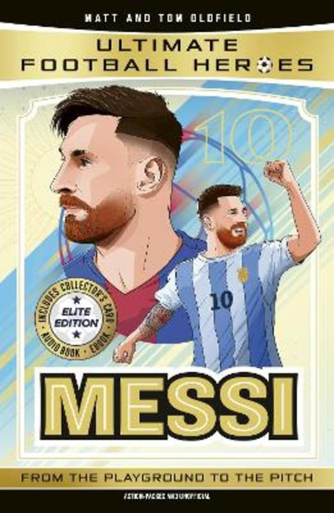 Ultimate Football Heroes: Messi (Elite Edition) from Matt & Tom Oldfield - Harry Hartog gift idea
