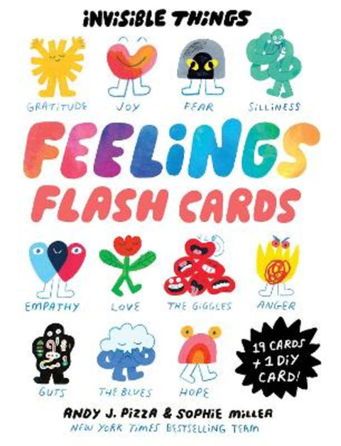 Invisible Things Feelings Flash Cards by Andy J. Pizza - 9781797215211