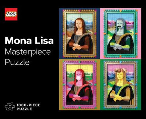 LEGO Masterpiece Puzzle: Mona Lisa 1000-Piece Puzzle by LEGO - 9781797230856