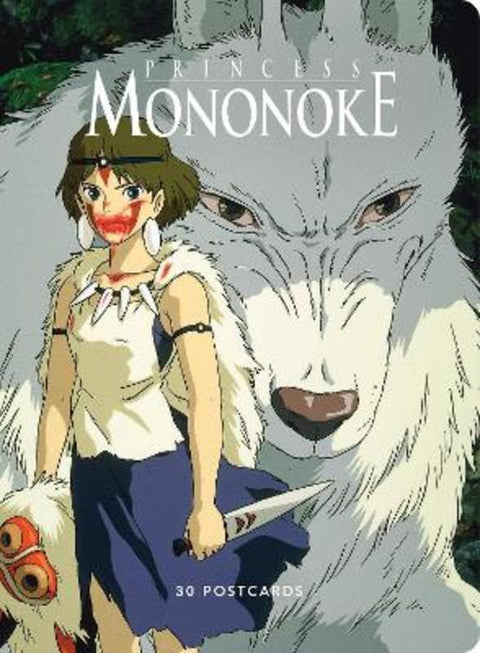 Studio Ghibli Princess Mononoke: 30 Postcards from Studio Ghibli - Harry Hartog gift idea