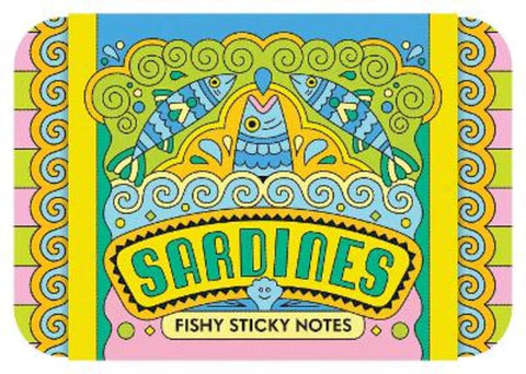 Sardines Fishy Sticky Notes from Chronicle Books - Harry Hartog gift idea