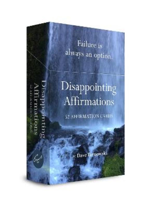 Disappointing Affirmations Deck by Dave Tarnowski - 9781797236926