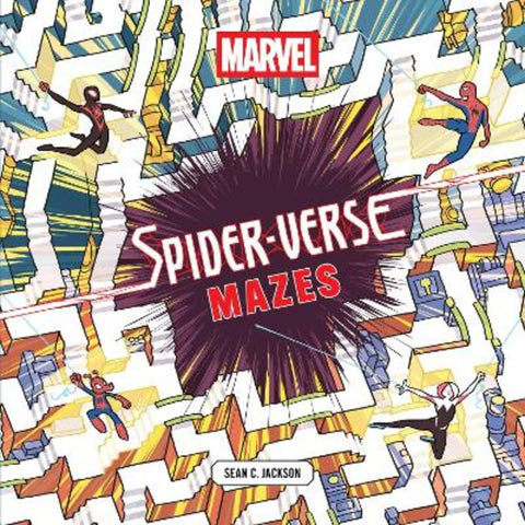 Marvel Spider-Verse Mazes from Sean C. Jackson - Harry Hartog gift idea