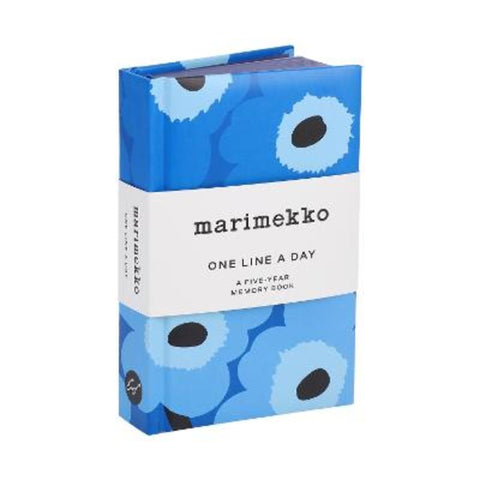 Marimekko One Line a Day (Blue Unikko) from Marimekko - Harry Hartog gift idea