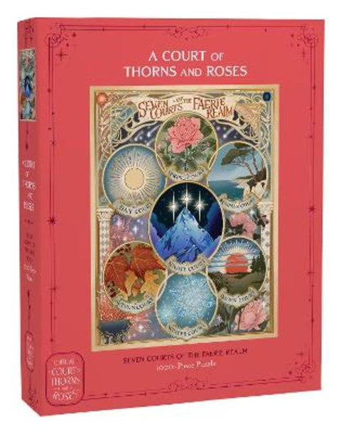 A Court of Thorns and Roses Official Seven Courts of the Faerie Realm 1000-Piece Puzzle from Sarah J. Maas - Harry Hartog gift idea