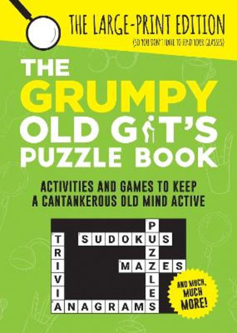 The Grumpy Old Git's Puzzle Book by Summersdale Publishers - 9781800071056