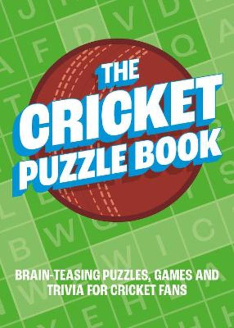 The Cricket Puzzle Book by Summersdale Publishers - 9781800079236