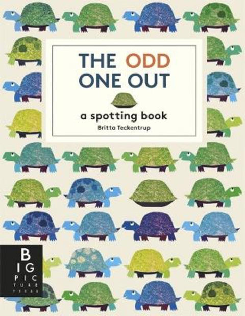 The Odd One Out by Britta Teckentrup - 9781800787063