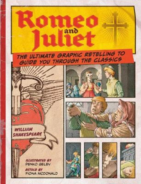 Romeo and Juliet: Classic Comics by Fiona Macdonald - 9781800789159