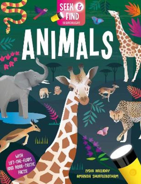 Seek and Find Animals by Lydia Halliday - 9781801054935