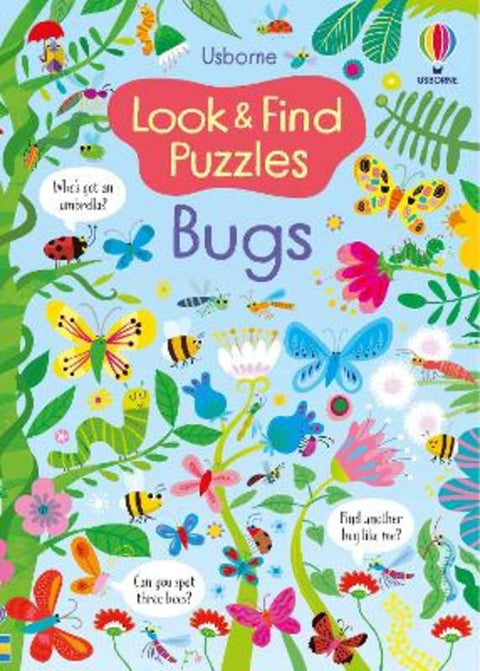 Look and Find Puzzles Bugs by Gareth Lucas - 9781801310475